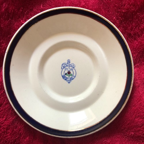 Unknown shipping line saucer - unknown,