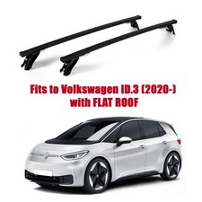 Premium Roof Rack Bars For Volkswagen ID.3 (2020-) with Flat Roof ST306/443M