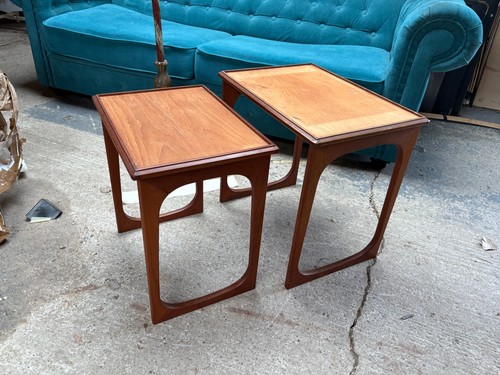 Teak nest tables - teak,