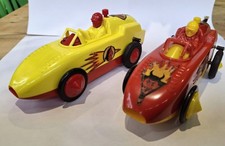 Triang Trik/Trak Vintage Race Toy Cars Battery Operated, Spares or Repairs