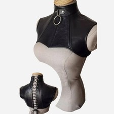 Genuine Leather Neck Corset
