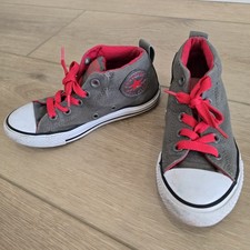Converse All Star Boy Gray Red