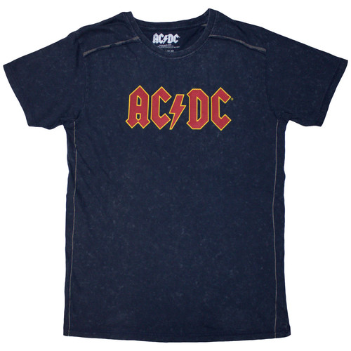 Unisex shirt snow - ac/dc, (snow