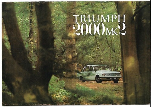 Triumph 2000 mk2 - triumph, uk