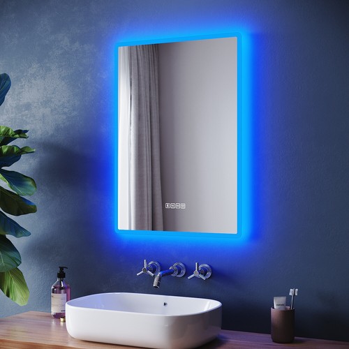 Led bathroom mirror with - led,