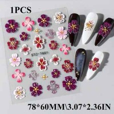 1pc Soft Jelly 5D Embossed