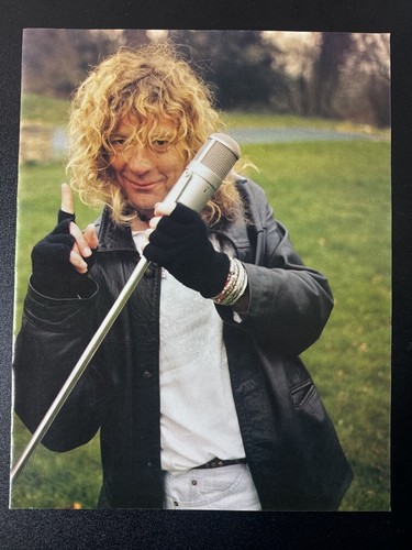Robert plant magazine photo - plant,
