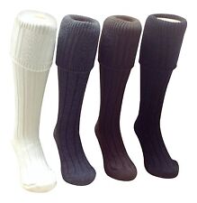 Kilt Hose Socks Chunky Knit Thick Comfortable great colours carefully made in UK
