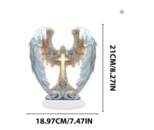 Gorgeous angel wings - wings, cross