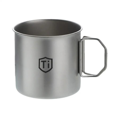 Titanium coffee cup - coffee,