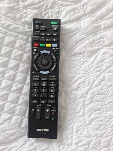 Sony ed053 remote - sony, rm-ed053