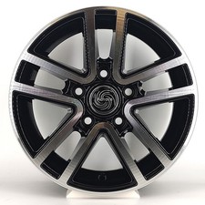 14"X5.5 BLACK POLISHED CARAVAN