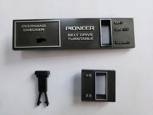 Pioneer 12d turntable face - pl-12d,