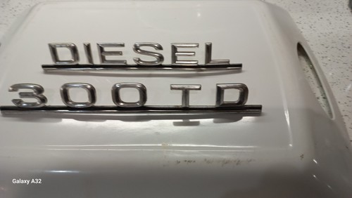 Vintage 300td mercedes rear - '300td',
