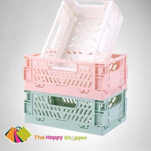 Storage crates plastic basket - plastic,