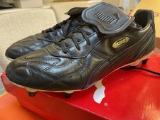 Puma King Football Boots Mixed Sole Size 13uk Blackout