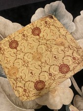 David Gundry Love Chair Seat Cushion Cover Ottoman Spice Gold Red Burgundy