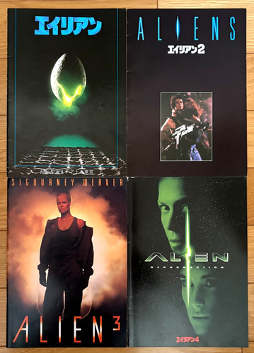 Alien 4 movie program - 2, 3