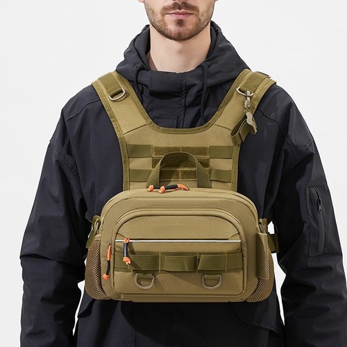 Fishing chest vest - fishing, bag