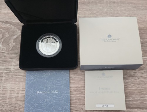 2022 1oz silver - uk, proof