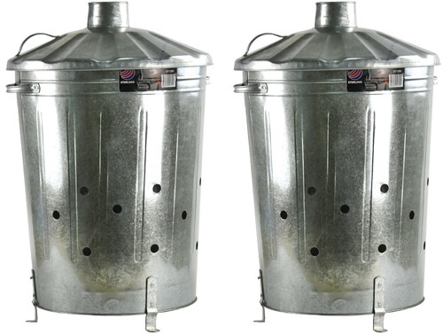 Large galvanised - 2x,