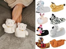Novelty Slippers Womens 3D