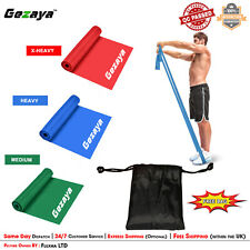 Yoga Thera Bands Free Resistance Band Physio Muscles Rehab Strength Training UK