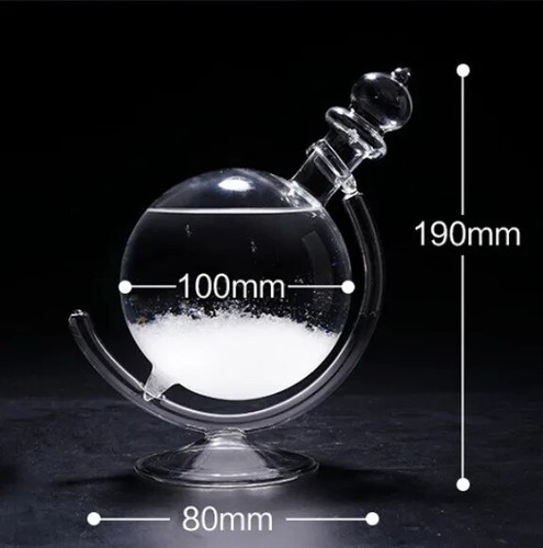 Crystal storm glass bottle - storm,
