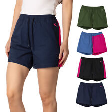 Ladies Cotton Shorts Women's Pull On Chino Short Elastic Waist Rydale 6 Colours