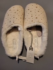 Fat Face Ladies Slippers Foil