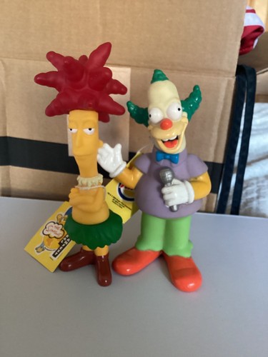 Simpsons figures burger king - burger,