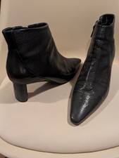 Jigsaw Leather Ankle Boots UK