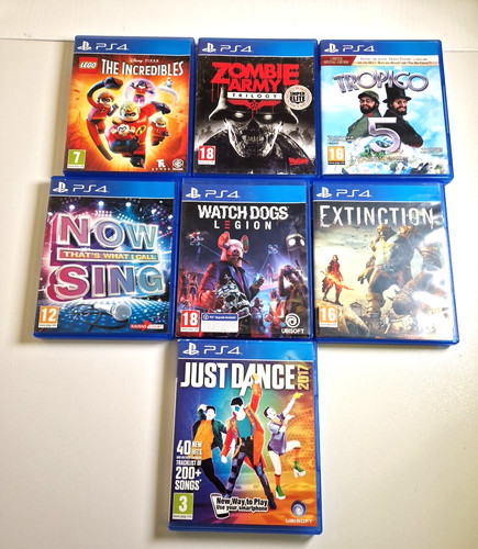 Sony ps4 games joblot - 7,