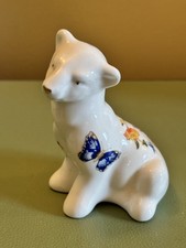 Aynsley Cottage Garden Design, Fine Bone China, Polar Bear, Animal Figurine