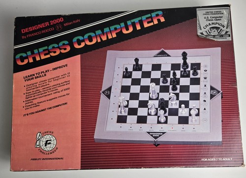 Fidelity designer 2000 chess - fidelity,