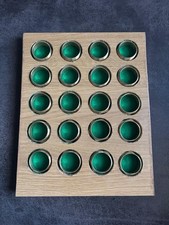 Vintage Petrol Cap Display