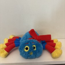 2011  Woolly and Tig  Friendly Toy Spider Plush 8”  CBeebies Golden Bear