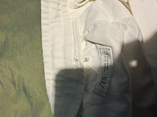 Zara men white relaxed - zara, men’s