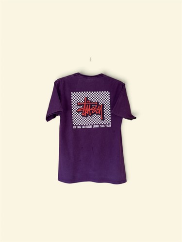 Stussy checkers graphic print - stussy,