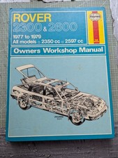 Rover SD1 2300 & 2600