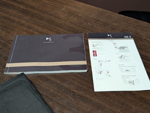 Citroen ds3 owners manual - ds3,