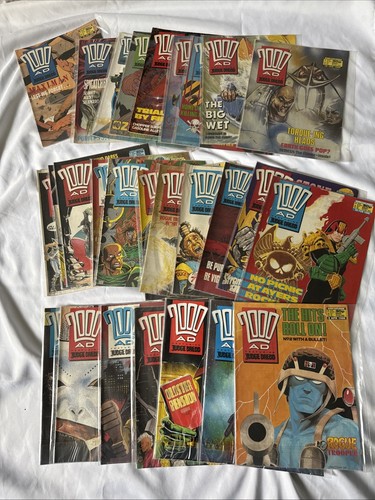 2000ad 1988 x27 comic books - x27,