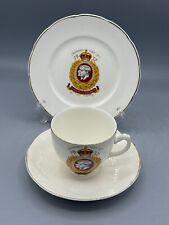Hull Brewery Trio Cup saucer and side plate King George VI & Elizabeth  (#24-2)