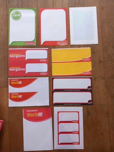Job lot rare - lot, woolworths