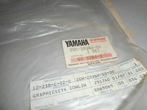 Nos yamaha fzr1000 - yamaha, fzr750