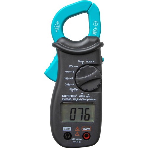 Faithfull mini clamp meter - faithfull,