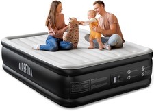 Airefina A-HOM62 King Inflatable Mattress, Air Bed with Built-in Pump - Z03
