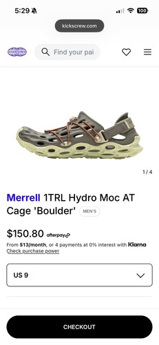 Merrell 1trl hydro moc cage - merrell,