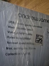 Andrew James GARDEN SHREDDER