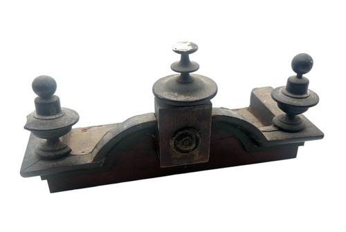 Vienna wall clock top - vienna, pediment